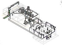 3D Model of Process Water System for creation of Fabrication & Construction Drawings